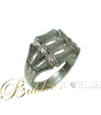 Bamboe-ring-zilver