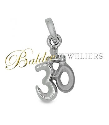 Ohm hangers 22kt goud-42