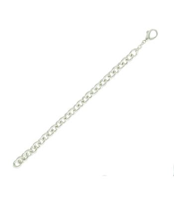 Zilveren Heren Bracelet Anker/Basisschakel 8,5mm