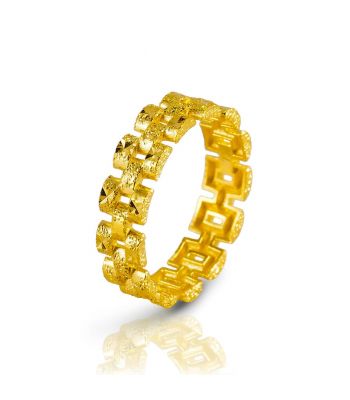 Surinaamse Rolex Ring 18kt goud Maat 64