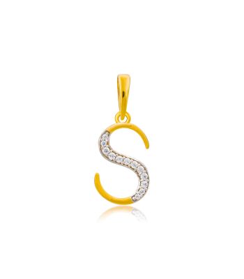 Hanger letter S zirconia 423