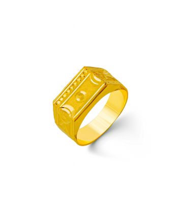 Indiase gouden kinder ring Ira-2