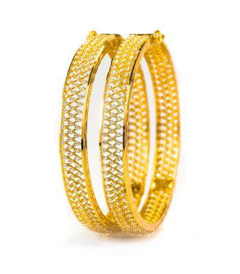 2 stuks Indiase gouden dames armbanden Sridevi 523