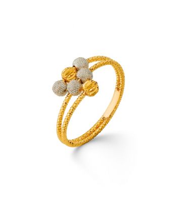 Indiase gouden dames ring Nila-4