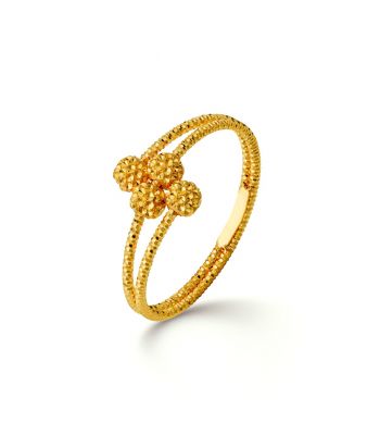 Indiase gouden dames ring Nila-5