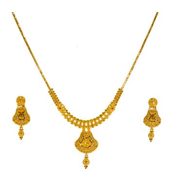 Gouden Indiase set Devi