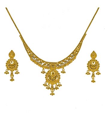 Gouden Indiase set Jaina